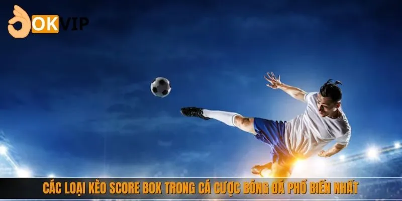 Các loại kèo Score Box trong cá cược bóng đá phổ biến nhất